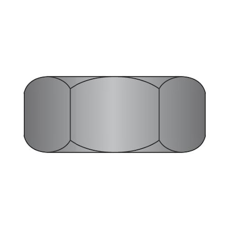 Newport Fasteners Hex Nut, 7/8"-9, Steel, Black Oxide, 3/4 in Ht, 100 PK 116847